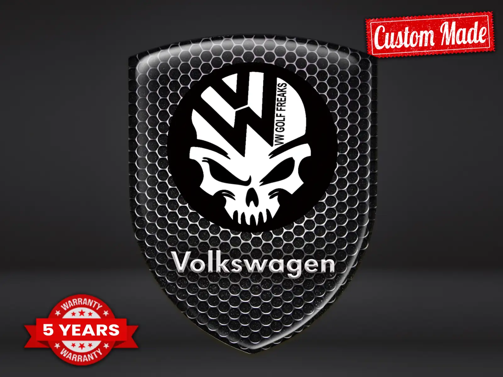 VW Permanent Stickers Durable High Quality Professional